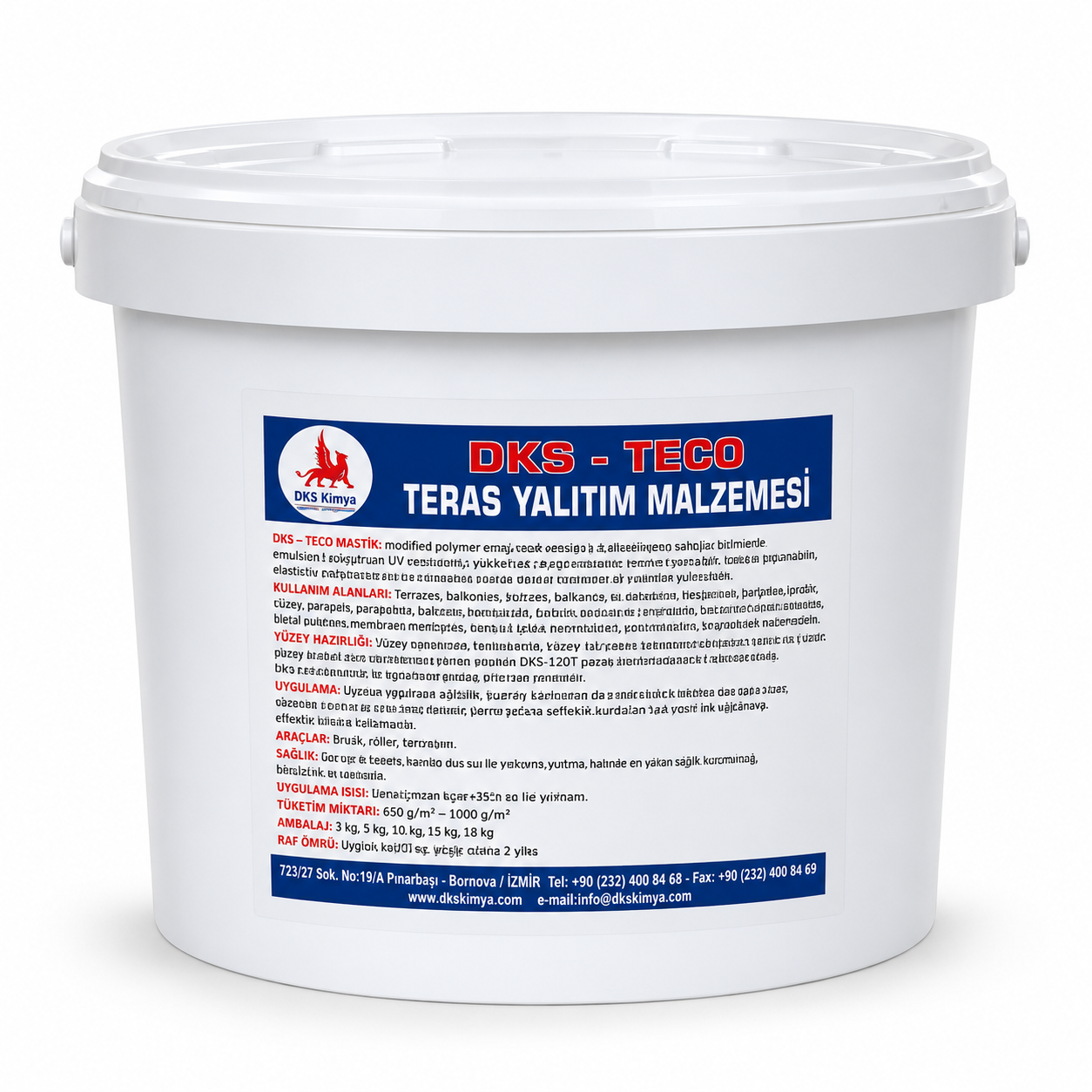 DKS TECO Teras Yalıtım Malzemesi